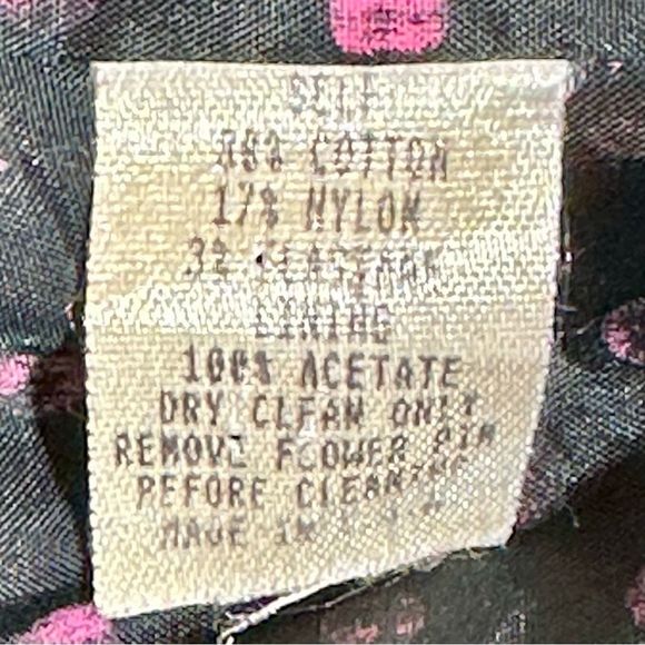 Vtg 90s Y2K Nanette Lepore Fitted Blazer Jacket for Anthropologie - Picture 6 of 8